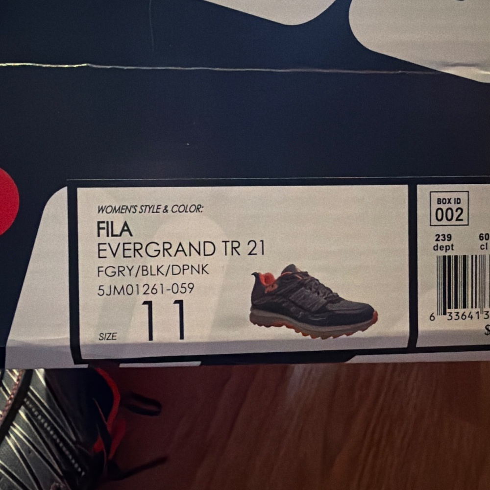 Fila women’s trail running shoes - Picture 3 of 4